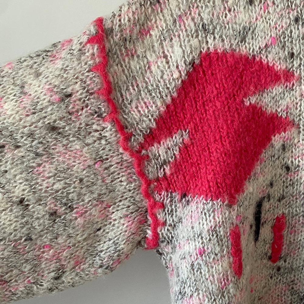Holt Refrew Vintage 80s Knit Sweater - Picture 5 of 12